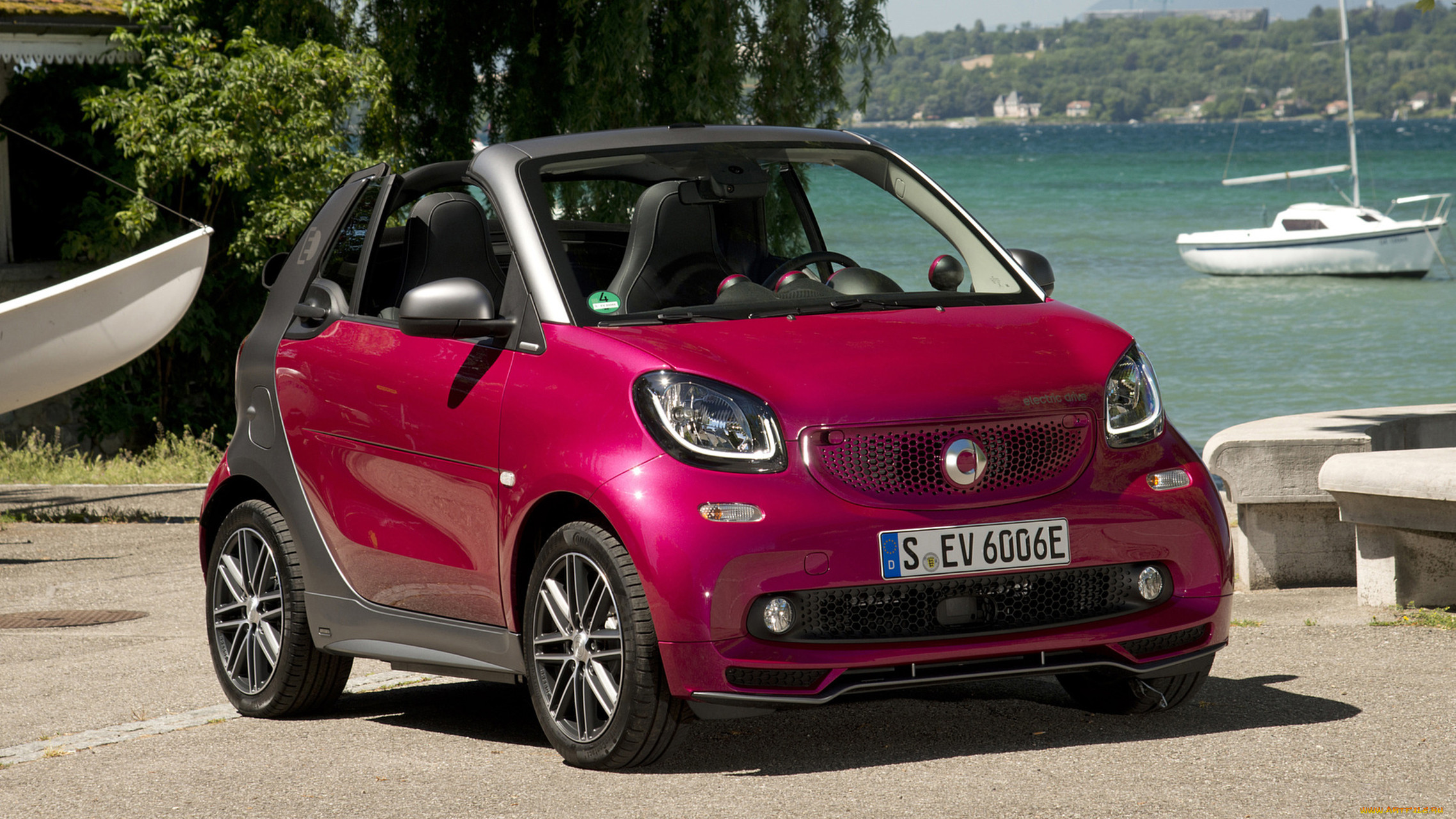 smart fortwo cabrio electric drive 2018, , smart, 2018, drive, electric, cabrio, two, for